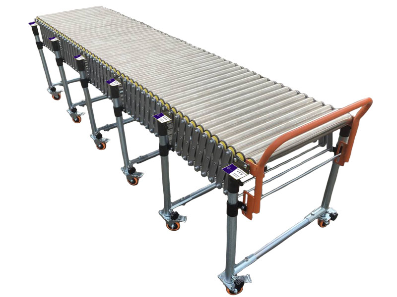 flexible roller conveyor